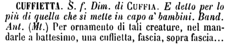 cuffietta