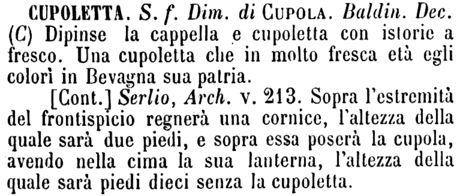 cupoletta