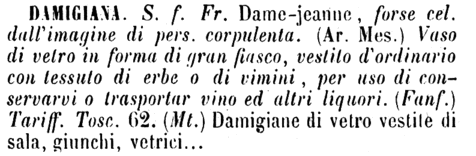 damigiana