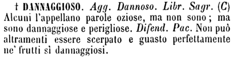 dannaggioso