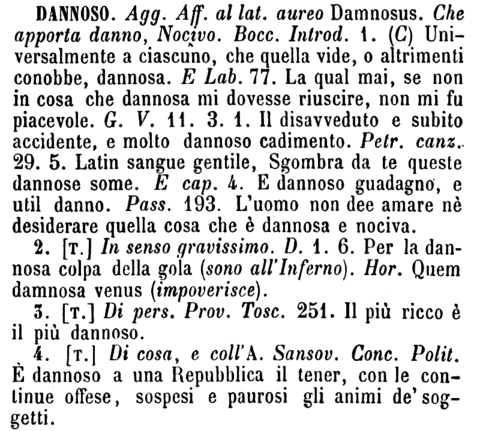 dannoso