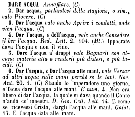 dare-acqua