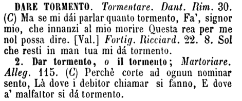 dare-tormento