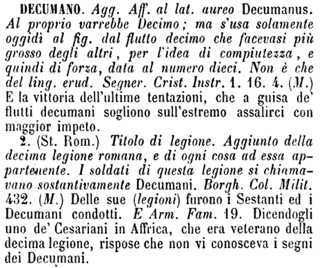 decumano