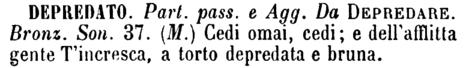 depredato