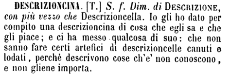 descrizioncina