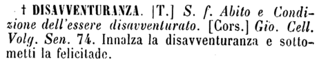 disavventuranza