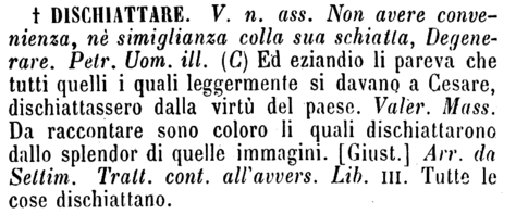 dischiattare