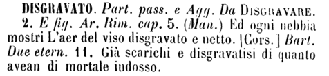 disgravato