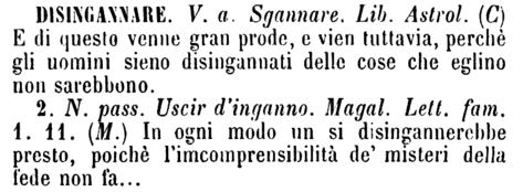 disingannare