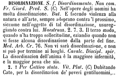 disordinazione