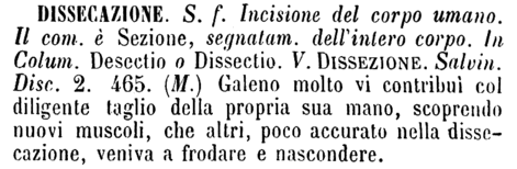 dissecazione