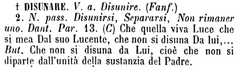 disunare