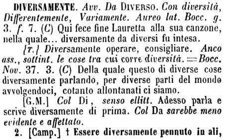 diversamente