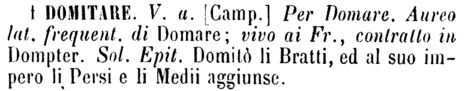 domitare