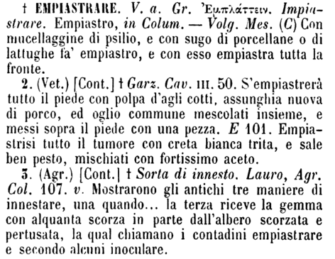 empiastrare