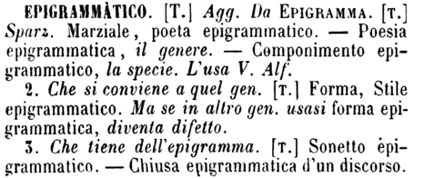 epigrammatico