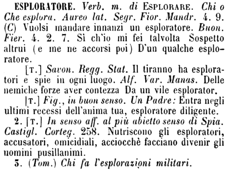 esploratore