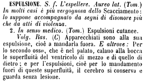 espulsione