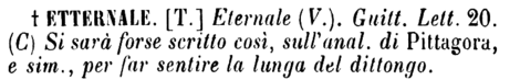 etternale