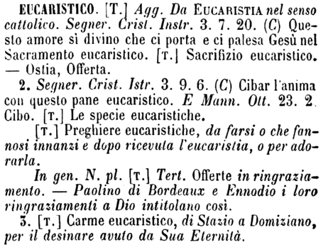 eucaristico