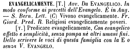 evangelicamente