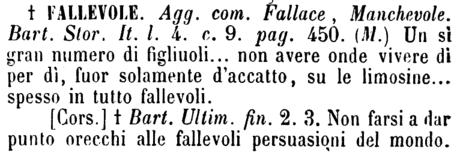 fallevole