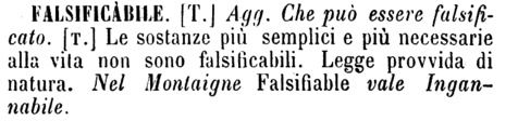 falsificabile