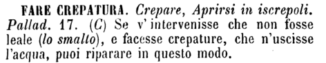 fare-crepatura