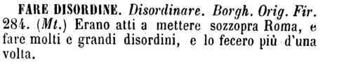 fare-disordine