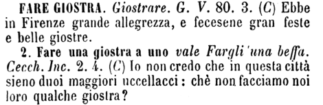 fare-giostra