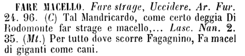 fare-macello