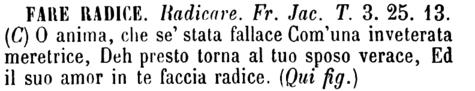 fare-radice