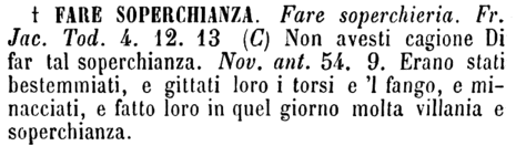 fare-soperchianza