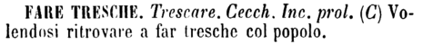 fare-tresche