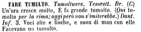 fare-tumulto