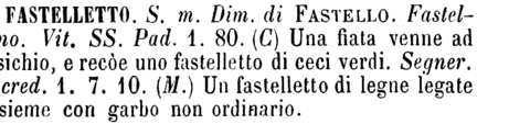 fastelletto