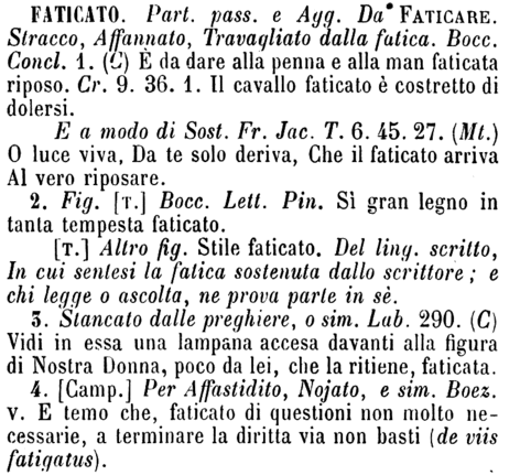 faticato