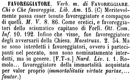 favoreggiatore