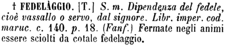 fedelaggio