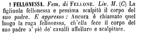 fellonessa