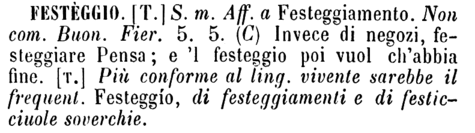 festeggio