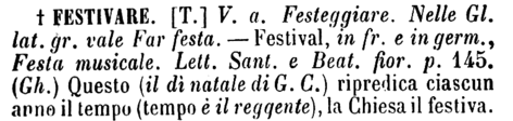 festivare