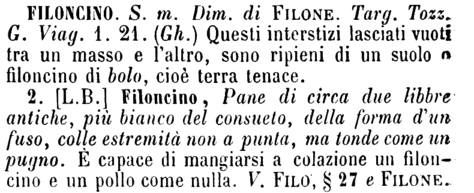 filoncino