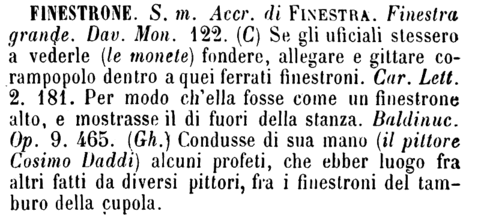 finestrone