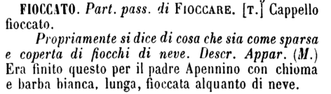 fioccato