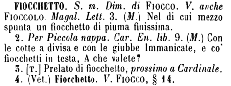 fiocchetto