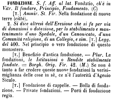 fondazione