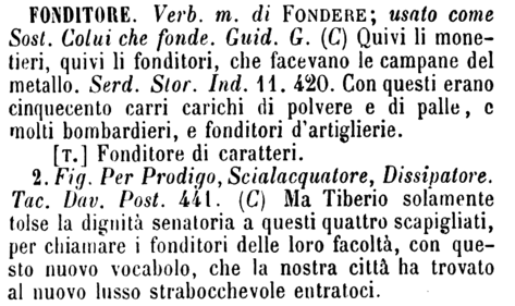 fonditore