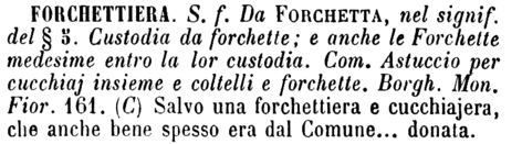 forchettiera